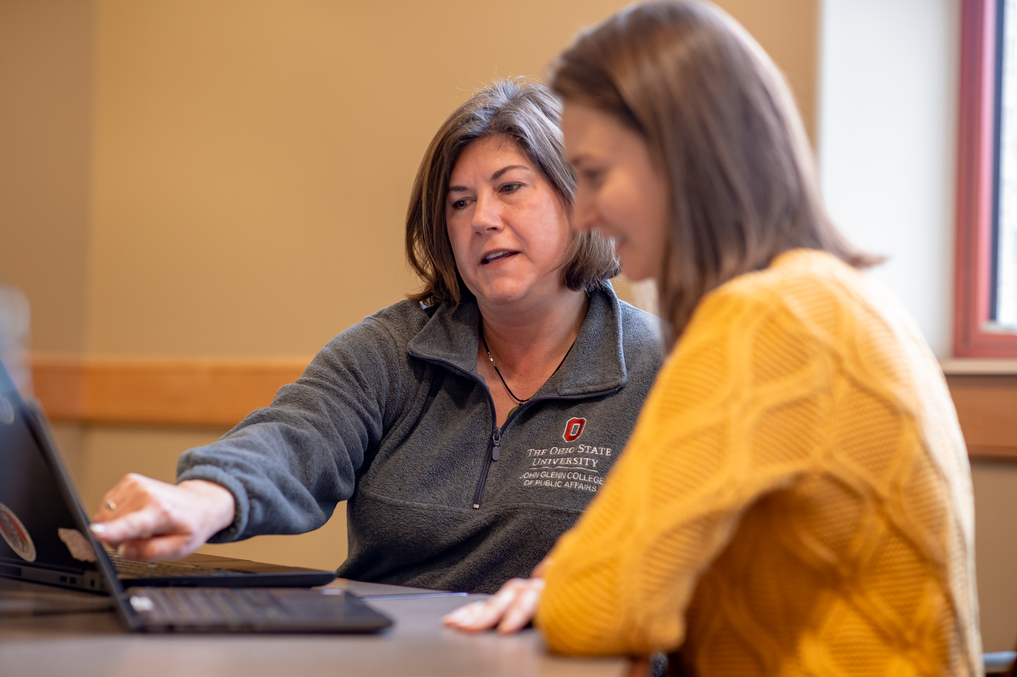 A Glenn College advisor describes the online student services available to Buckeyes.