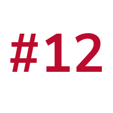 #12 ranking number for Ohio State in U.S. News & World Report's ranking of Best Social Work Schools.