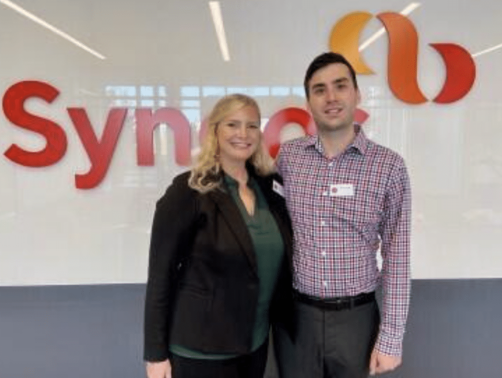 Demi MacLennan and Omar Kalash MS in Translational Pharmacology alumni