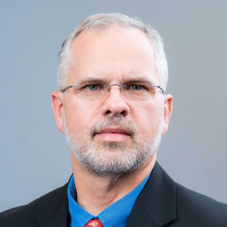 Headshot of Master of Healthcare Innovation MHI professor Todd Tussing