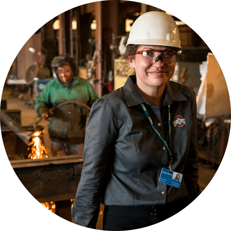 Headshot of Master of Science in Welding Engineering MSWE graduate Karen Gilgenbach