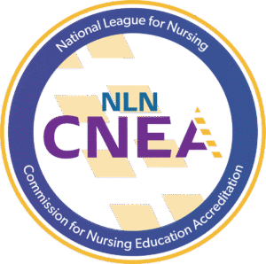 NLN CNEA Commission for Nursing Education Accreditation Seal