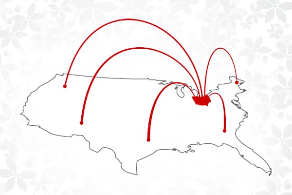 State Authorization graphic focused on Ohio