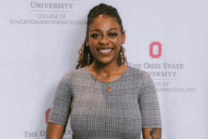 Headshot of Thandiwe, student in Ohio State’s Master of Educational Studies, Applied Behavior Analysis program