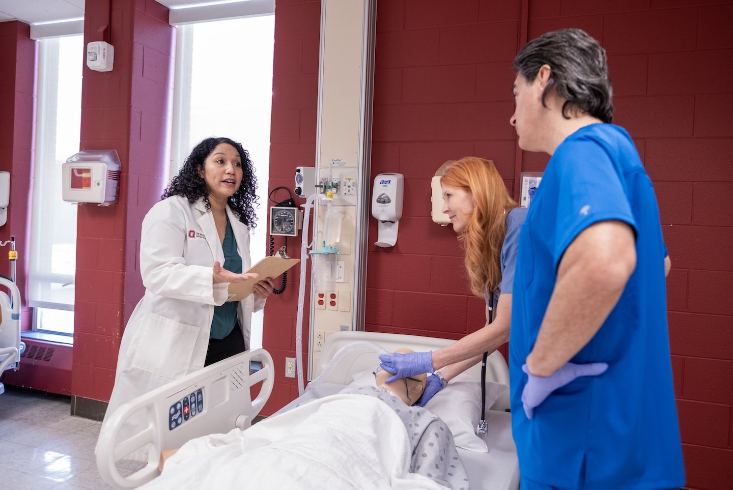 An Ohio State Doctor of Nursing Education graduate works as a nursing professional development practitioner.